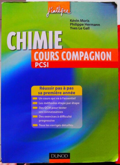 Chimie Cours Compagnon Pcsi-