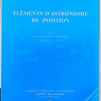 Eléments d'astronomie de position-