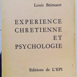 Expérience chrétienne et psychologie