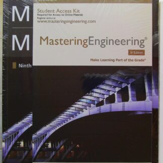 Mechanics of Material SI, plus MasteringEngineering with Pearson eText (livre en anglais)