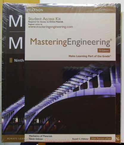 Mechanics of Material SI, plus MasteringEngineering with Pearson eText (livre en anglais)