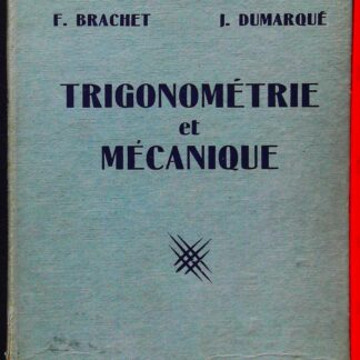 Trigonométrie Et Mécanique-