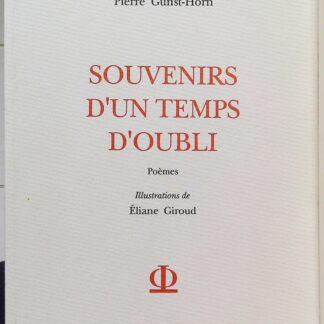 Souvenirs D'un Temps D'oubli – Poèmes-