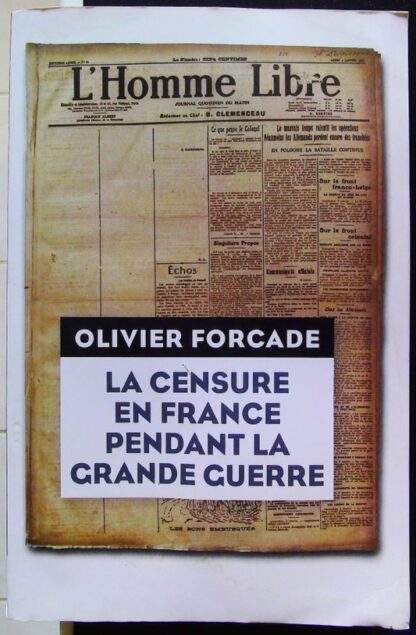 La censure en France pendant la grande guerre