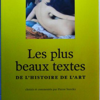 Les plus beaux textes de l'histoire de l'art-