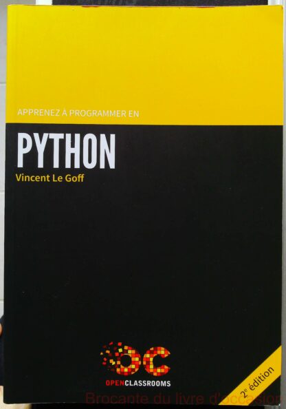 TITRE-PYTHON-Apprenez à Programmer en Python (2e édition)-