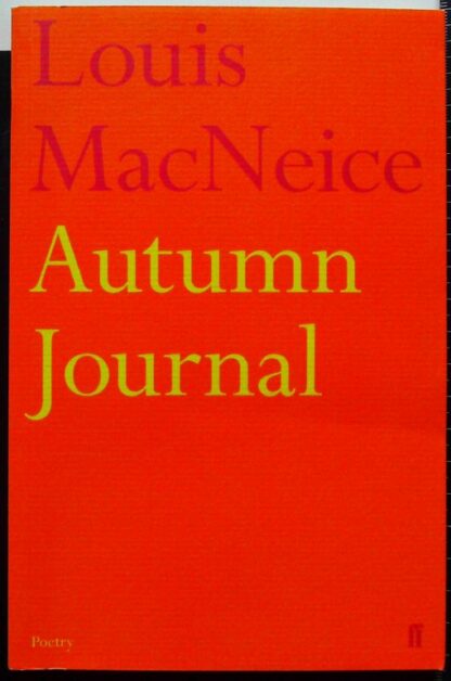 Autumn Journal (livre en Anglais)