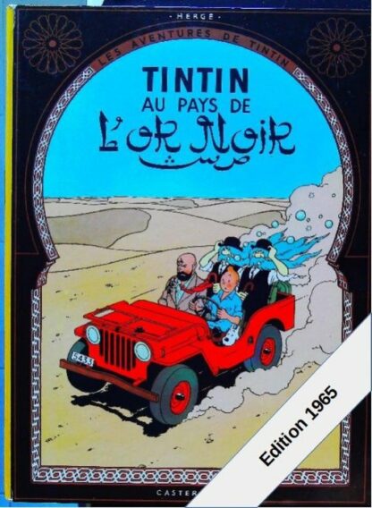 Les aventures de Tintin -Tintin au pays de l'or noir