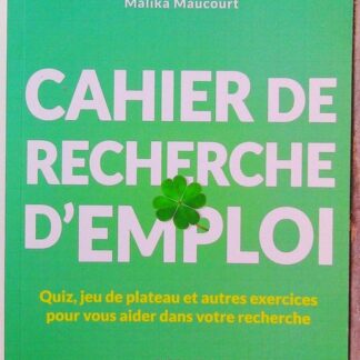 Cahier de recherche d'emploi-