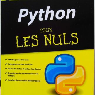 Python pour les Nuls-