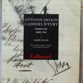 Cahiers d'Ivry (Tome 1-Cahiers 233 à 309)-