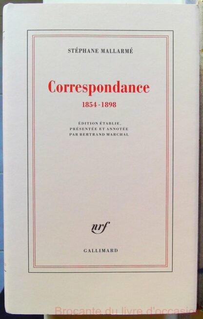 Correspondance (1854-1898)