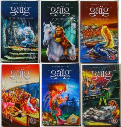 Gaïg Lot de 6 livres (titres en description)-