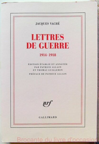 Lettres de guerre (1914-1918)