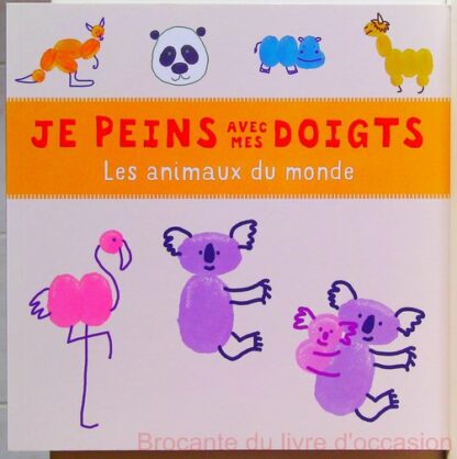 Je peins avec mes doigts (Lot de 3 livres)