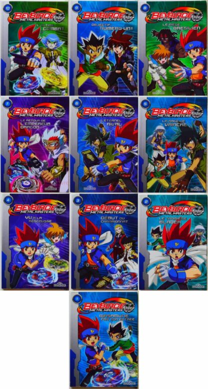 Beyblade Metal Masters Tomes 1 à 10