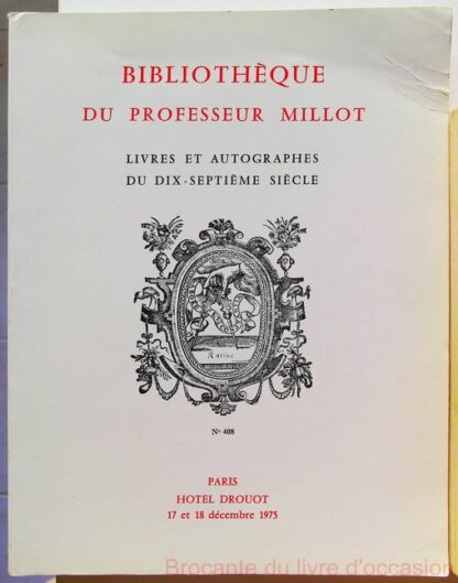 Bibliotheque Du Professeur Millot