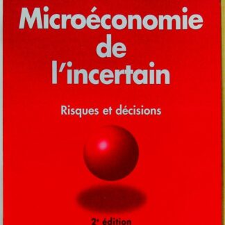 Microéconomie de l'incertain