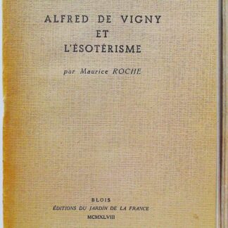 Alfred de vigny et l'ésotérisme