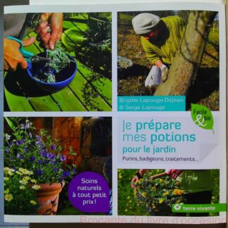 Je prépare mes potions pour le jardin Purins badigeons traitements