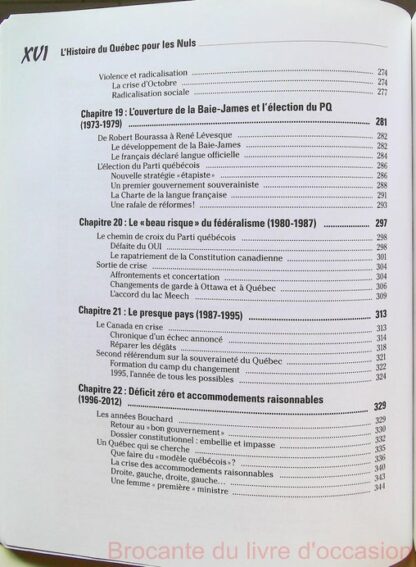 L'Histoire du Québec pour les Nuls – Image 9