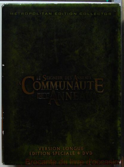 Le Seigneur Communauté de l'anneau (Version Longue 4 DVD)