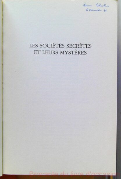 Les sociétés secrètes et leurs mystères – Image 4