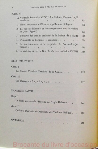 Pourquoi Dieu a-t-il élu un peuple ? Volume 1 et 2 – Image 6