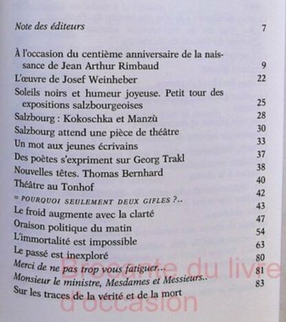 Sur les traces de la vérité - Discours, lettres, entretiens, articles- – Image 4