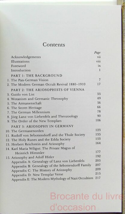 The Occult Roots Of Nazism (livre en Anglais) – Image 4