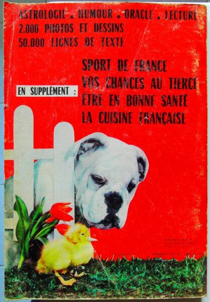 Almanach De La Chance 1962 – Image 3