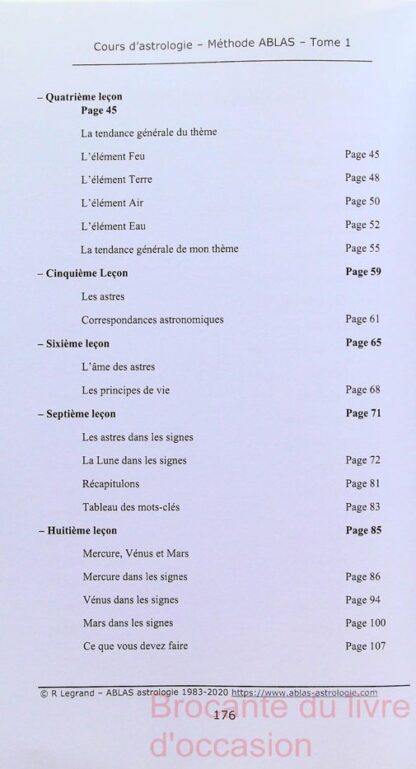 Cours d'astrologie - Méthode ABLAS – Image 5