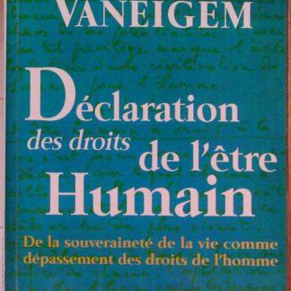 Déclaration des droits de l'être Humain