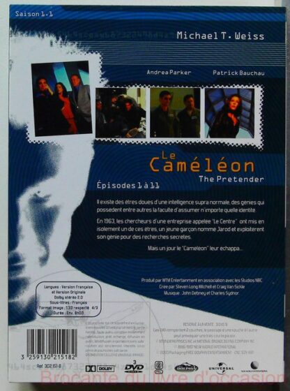 Le Caméléon Saison 1-1 et 1-2 6 DVD – Image 17