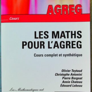 Les maths pour l'agreg