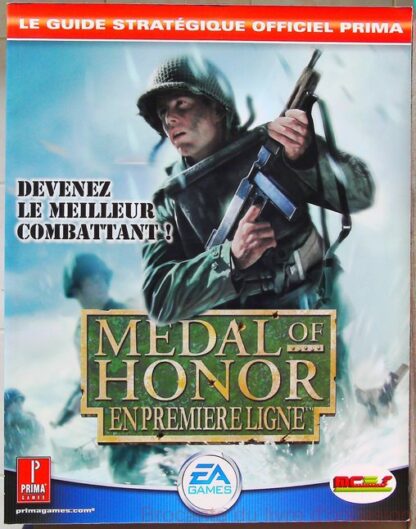 Medal Of Honor, En Première Ligne - Guide Stratégique Officiel Prima - Jeu Ps2