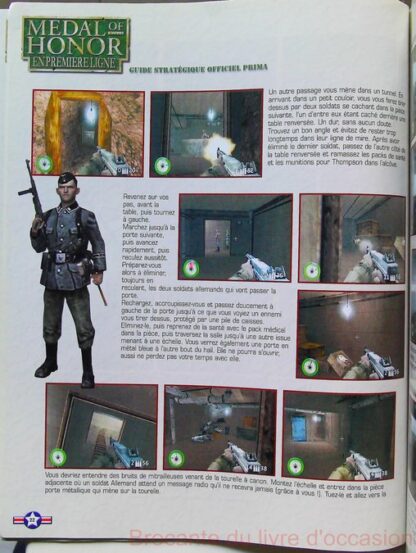 Medal Of Honor, En Première Ligne - Guide Stratégique Officiel Prima - Jeu Ps2 – Image 7