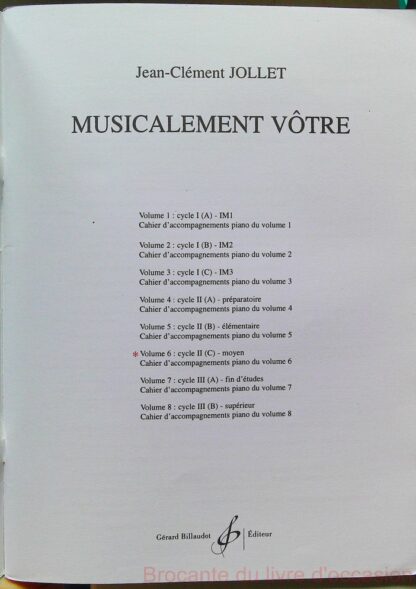 Musicalement votre volume 6 – Image 5
