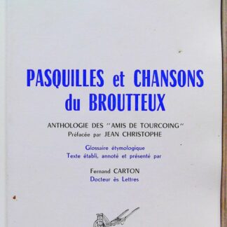 Pasquilles et chansons du broutteux