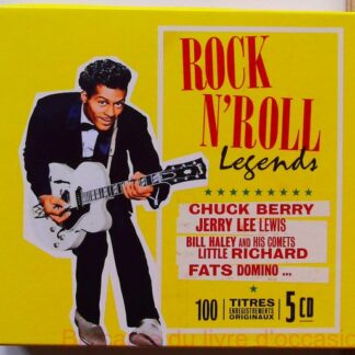 Rock n roll legends 100 titres 5 CD