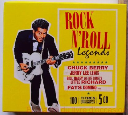 Rock n roll legends 100 titres 5 CD