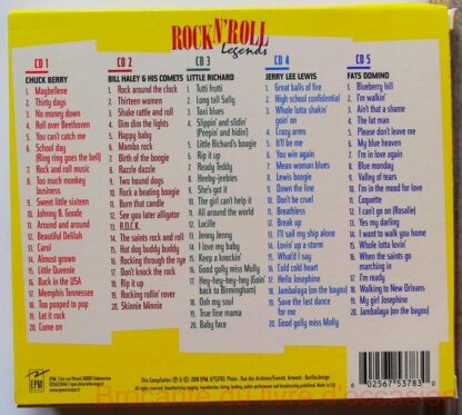 Rock n roll legends 100 titres 5 CD – Image 3