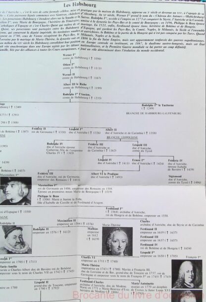 Les Habsbourg avec en bonus cartographie arbre généalogique – Image 17
