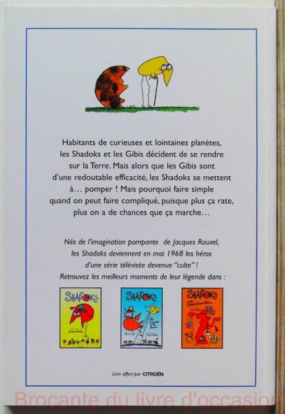 Lot de 2 livres -Les shadoks - Devises et théories + Les shadocks (préface de Claude Piéplu) – Image 8