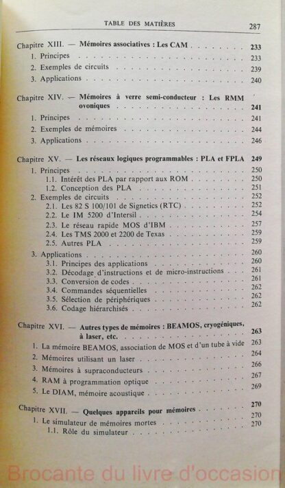 Mémoires intégrées - Fonctionnement, choix, utilisation – Image 10