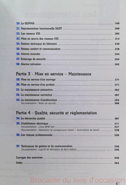 Technologie d'électrotechnique Bac Pro  Tome 2 – Image 6