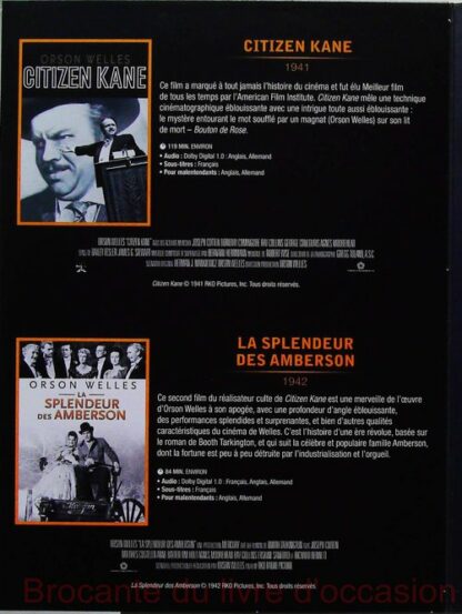 Coffret Orson Welles 6 films DVD  Titres en description – Image 8