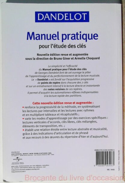 Manuel Pratique Pour L'Etude Des Cles(2) – Image 3