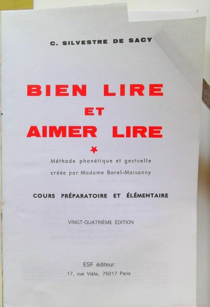 Bien lire et Aimer lire - Tome 1, Cours préparatoire et élémentaire – Image 4