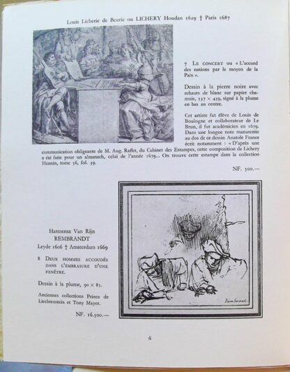 Catalogue de Ventes Aux Encheres Cochin - Estampes Anciennes du Xve Au Xviiie Siècle – Image 4